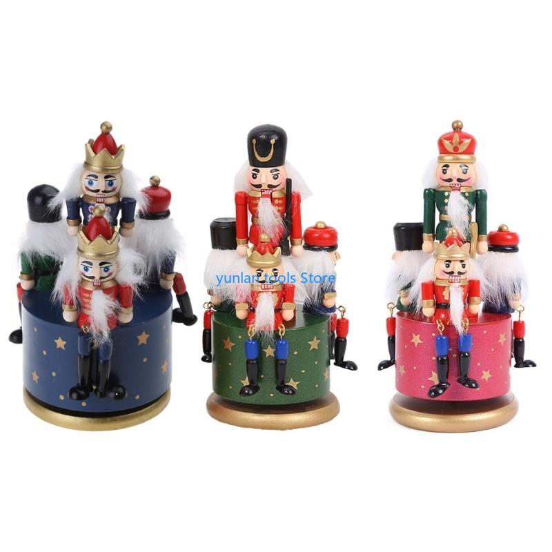 Nutcracker Figurine - 50lb 4 in 1 나무 호두