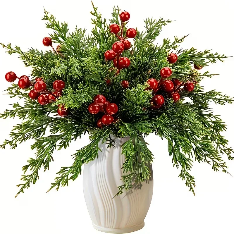 Christmas Tree Artificial - 2026년 신제품 인조 소나무 가지와 붉은