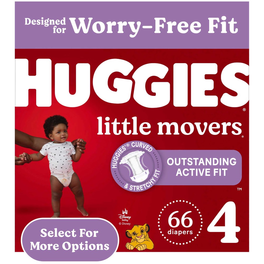 Huggies Diaper Little Movers - 하기스 리틀 무버스 사이즈 4 기저귀