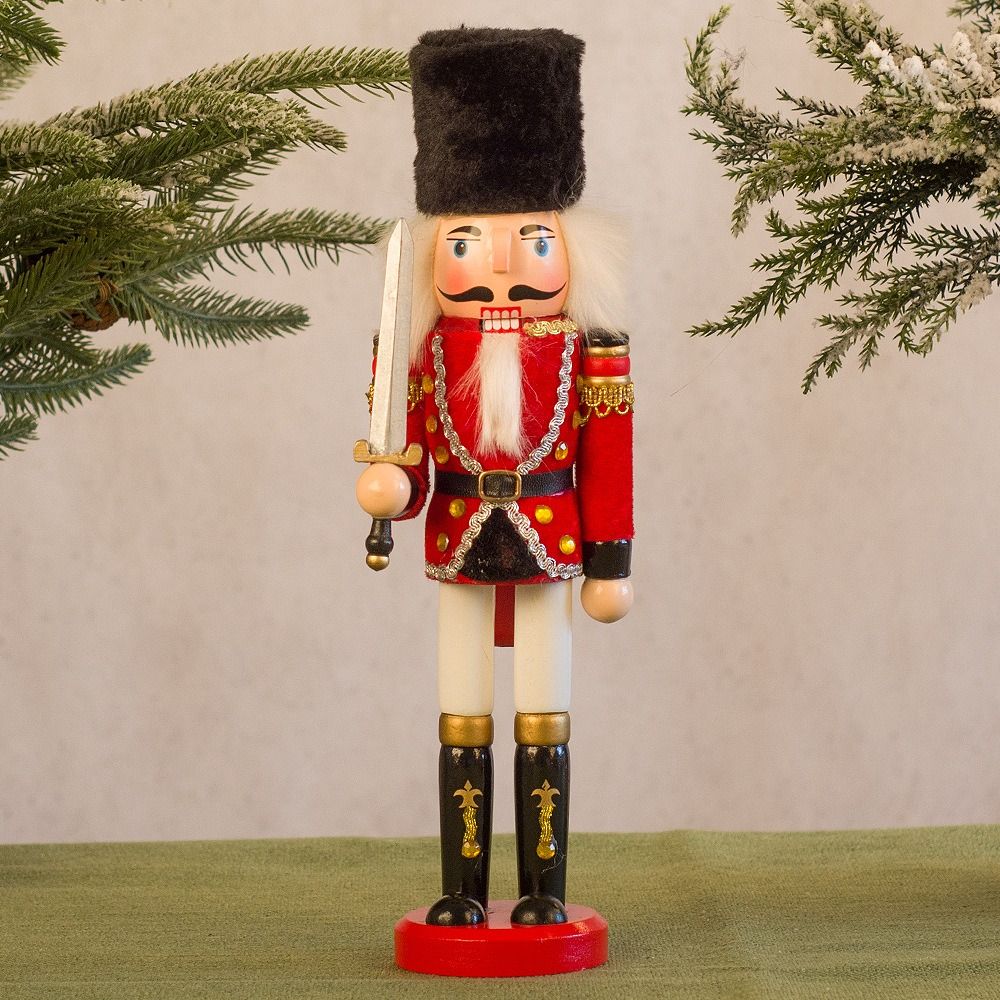Nutcracker Figurine - 메리 크리스마스 빈티지 크리스마스 호두까기 인형