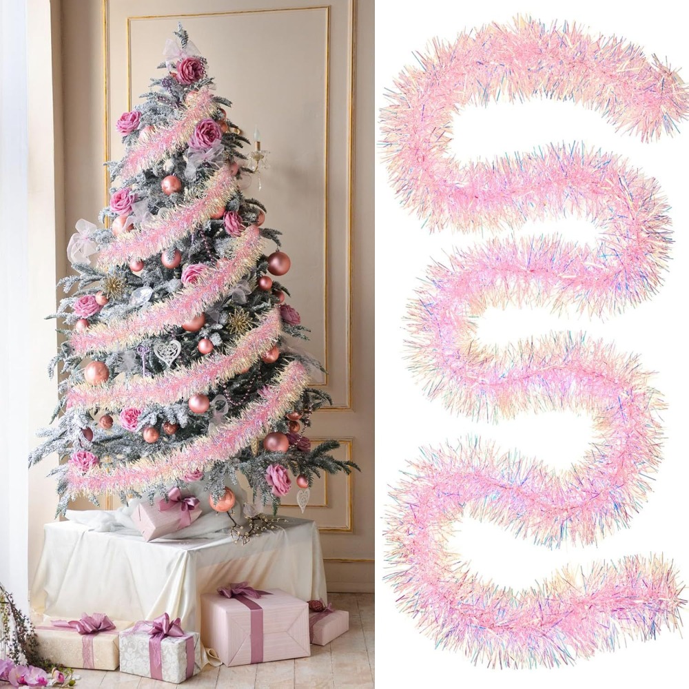 Tinsel Garland Decoration - 2M/9CM 크리스마스 장식 스트립 다채로운 스트립