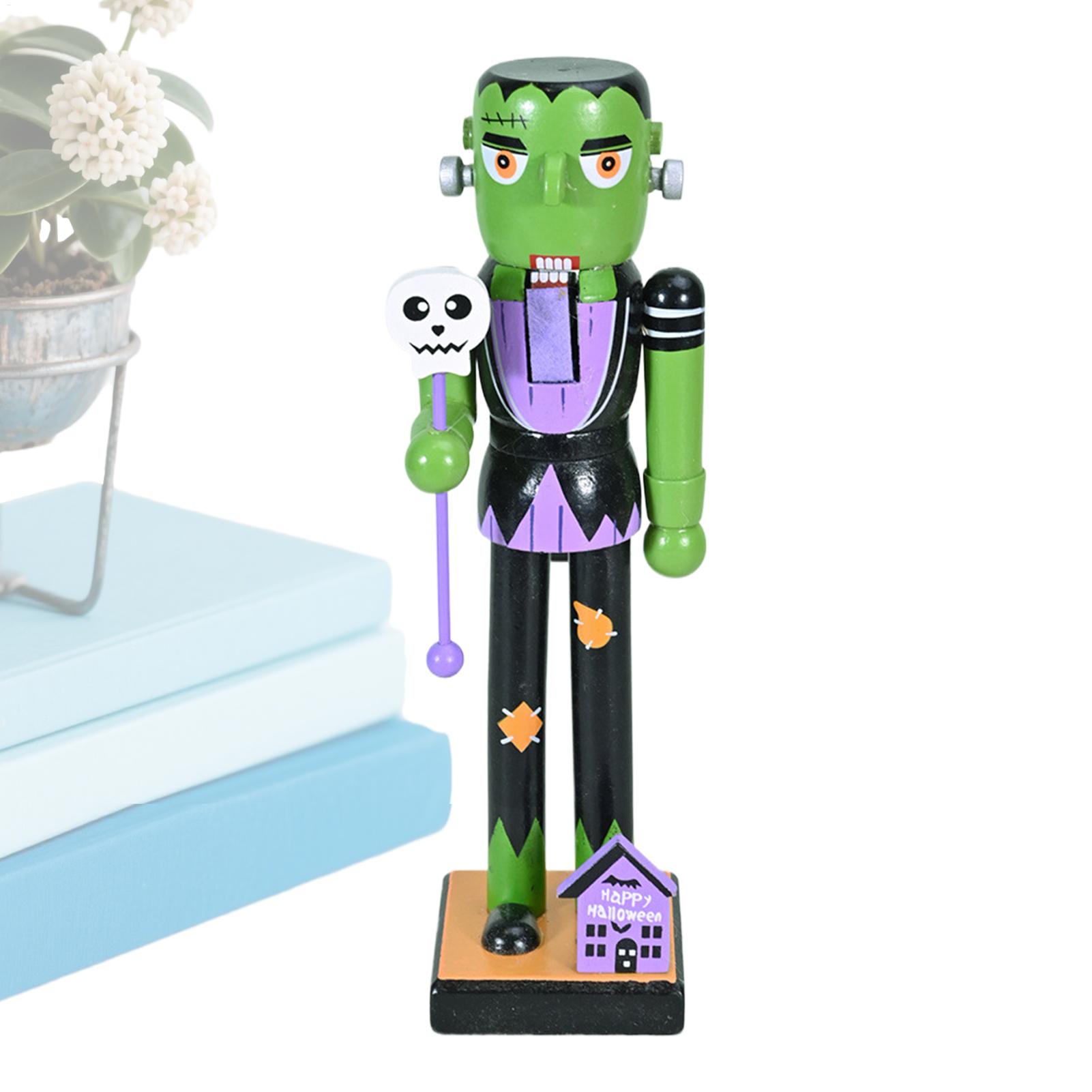 Nutcracker Figurine - 할로윈 나무 호두까기 인형 휴일 장식