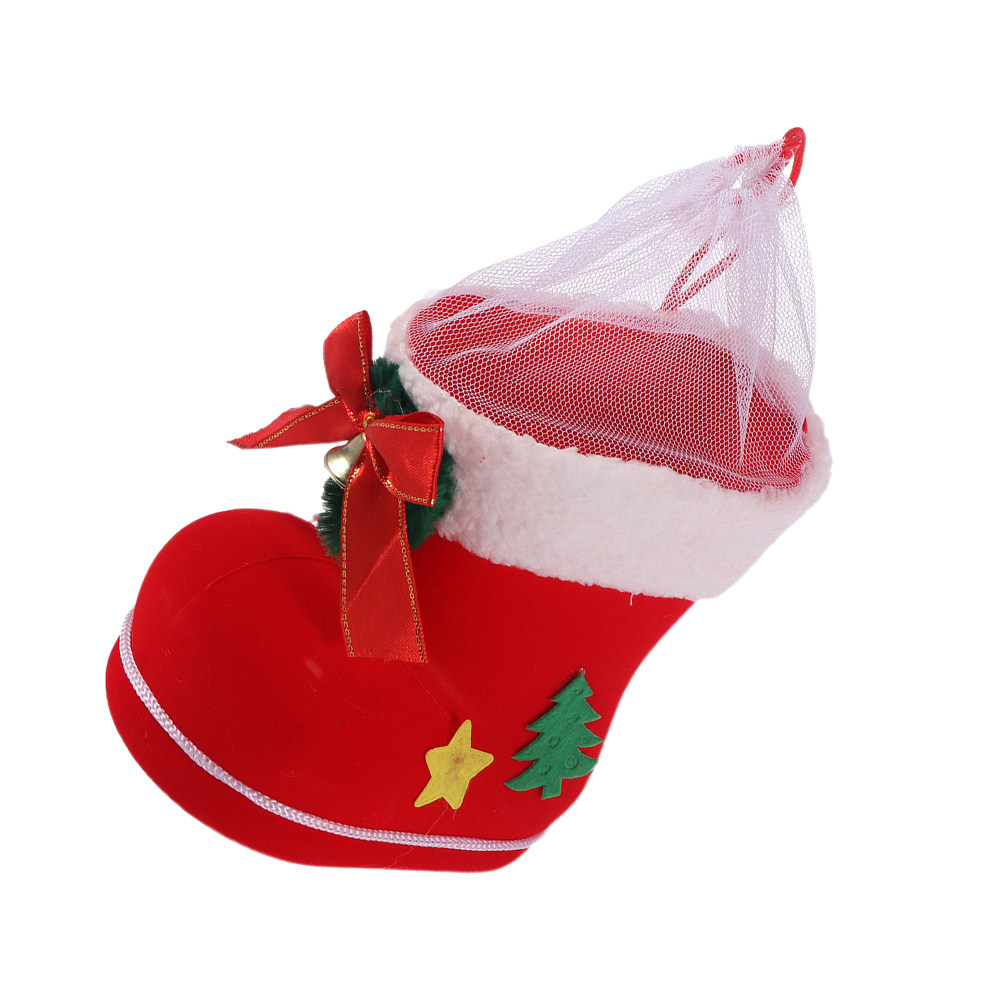 Christmas Stocking Hanging - 크리스마스 양말 선물 가방 2개 세트,