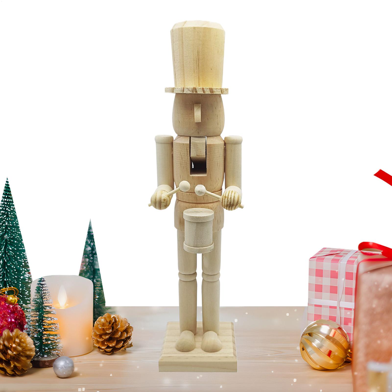 Nutcracker Figurine - 너트크래커 장식 38cm 나무 축제 장식품