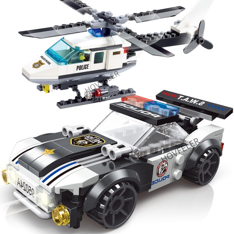 Lego Set Technic - 슈퍼 경찰 도시 비행기 듀얼 로터