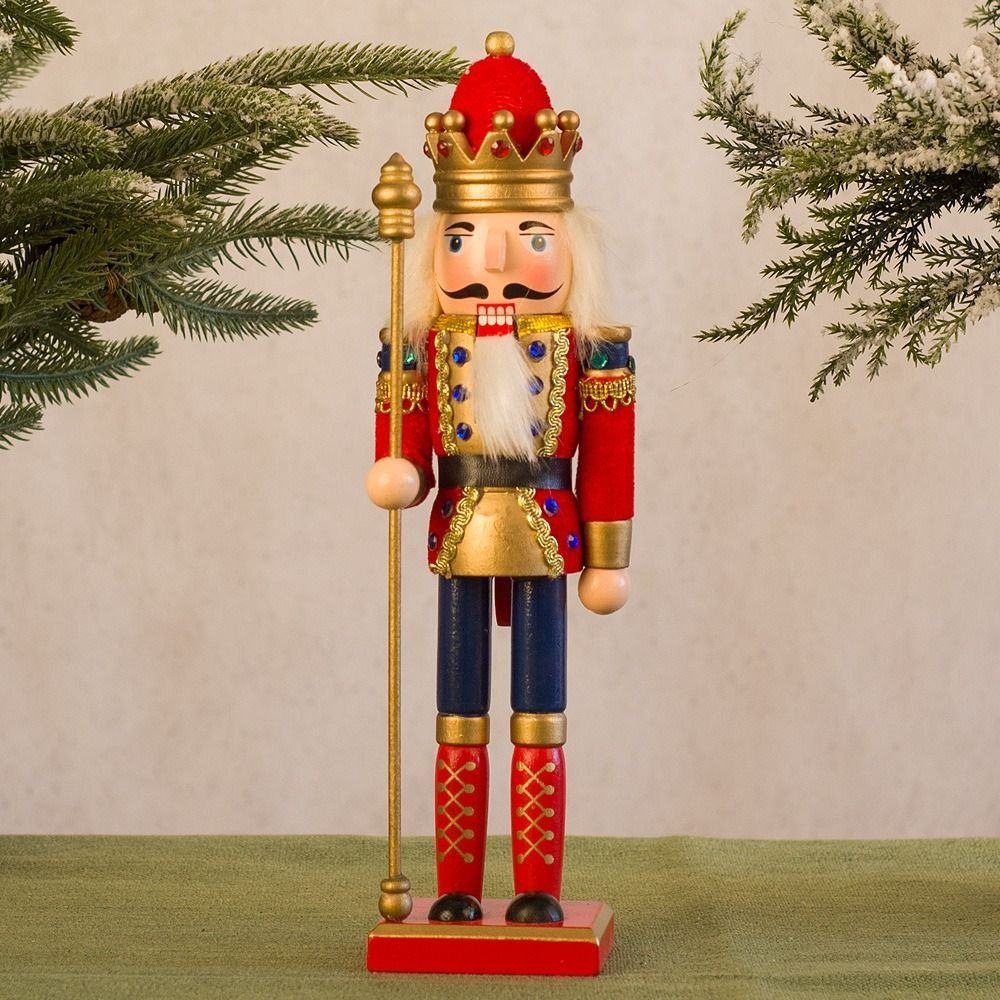 축제 선물 빈티지 크리스마스 호두까기 인형 페인팅된 왕 - Nutcracker Figurine 리뷰 및 가격