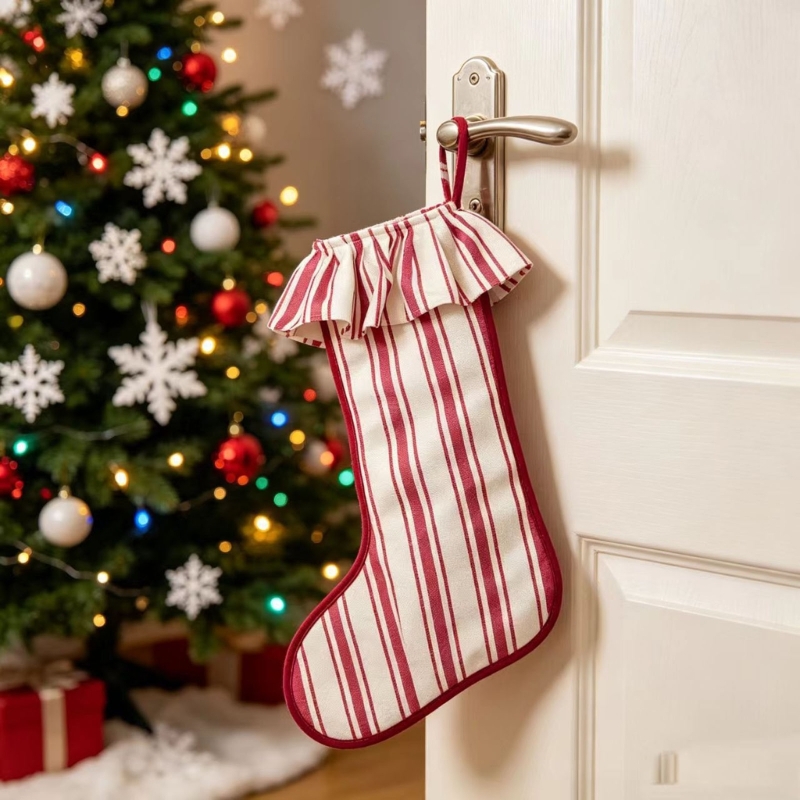 크리스마스 스타킹 삼베 난로 지역 휴일 디스플레이 치료 - Christmas Stocking Hanging 리뷰 및 가격