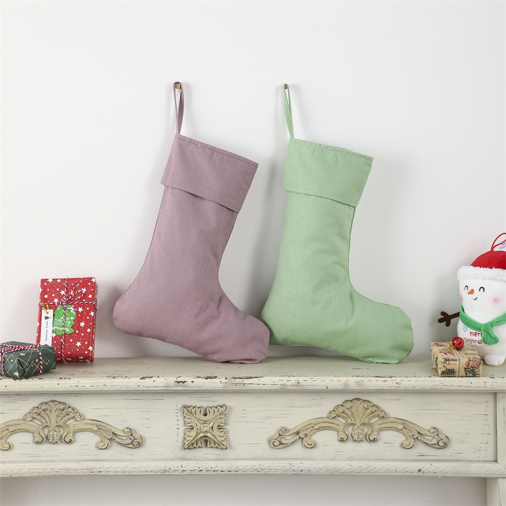 린넨 크리스마스 스타킹, 크리스마스 자연 일반 양말,  - Christmas Stocking Hanging 리뷰 및 가격
