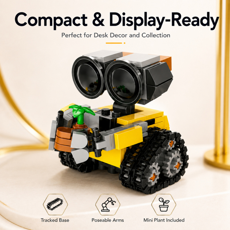미니 로봇 빌딩 블록 세트, 식물 액세서리가 포함된 귀 - Lego Set Technic 리뷰 및 가격