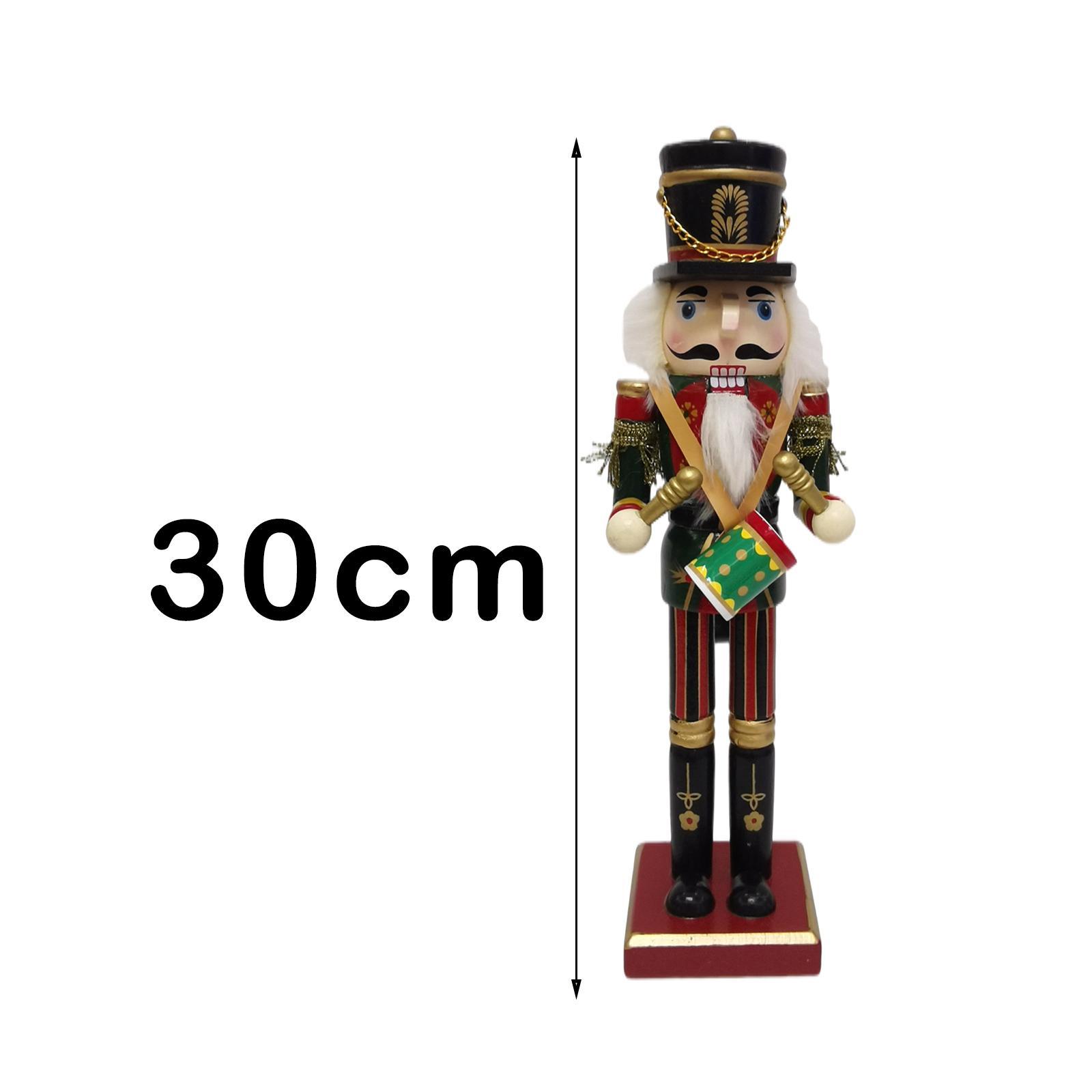 12인치 나무 호두까기 인형 장식품 수제 인형 펜던트  - Nutcracker Figurine 리뷰 및 가격