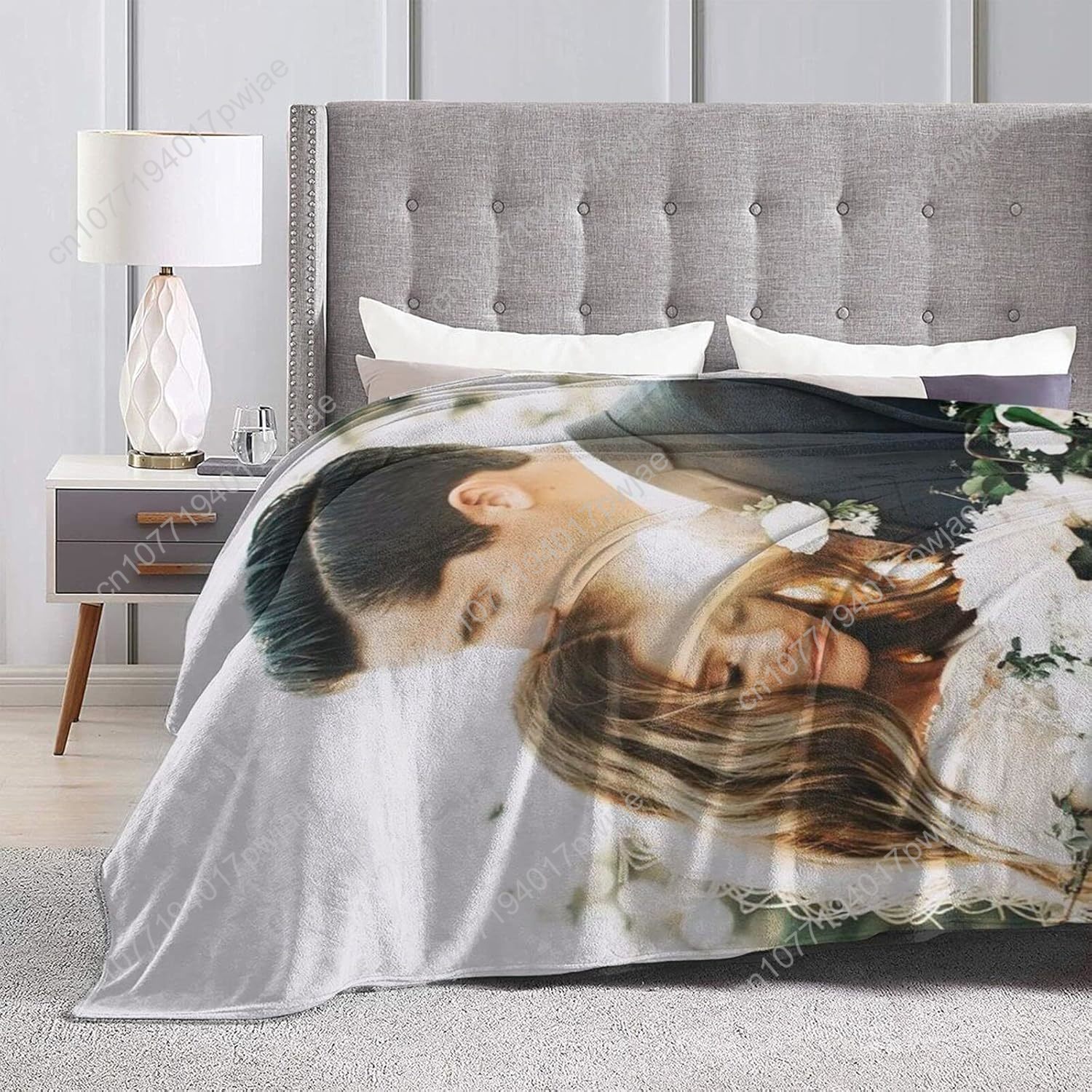 사진과 텍스트가 들어간 맞춤 담요, 개인 맞춤형 플란넬 - Christmas Throw Blanket 리뷰 및 가격