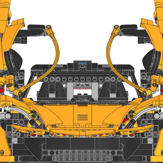 노란색 조립형 스포츠카 1:8 빌딩 블록 세트 레고 호 - Lego Set Technic 리뷰 및 가격