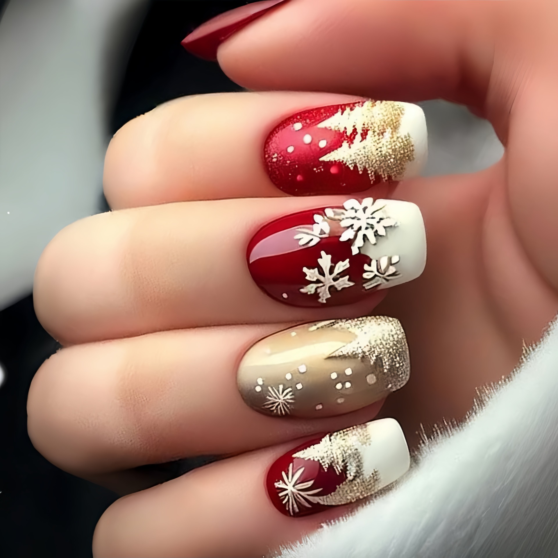 크리스마스 파티용 중간 길이의 눈송이, 크리스마스 트리 - Christmas Tree Artificial 리뷰 및 가격