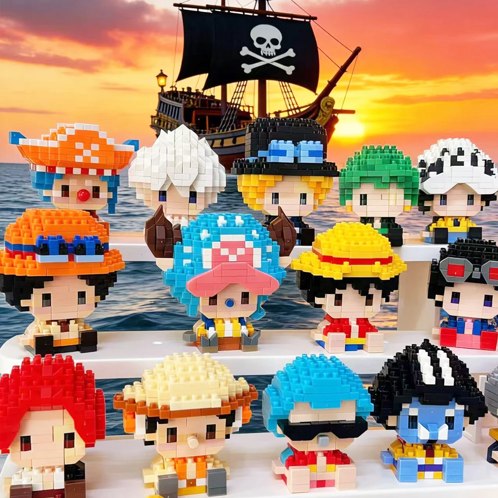 애니메이션 캐릭터 모델 루피 3D 미니 마이크로 빌딩  - Lego Set Technic 리뷰 및 가격