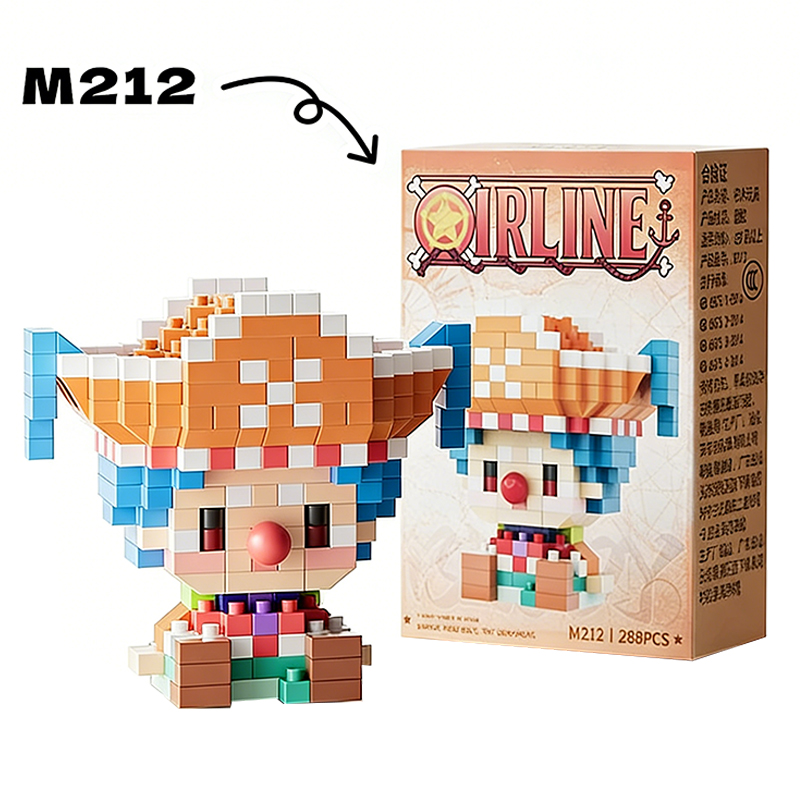 애니메이션 캐릭터 모델 루피 3D 미니 마이크로 빌딩  - Lego Set Technic 리뷰 및 가격
