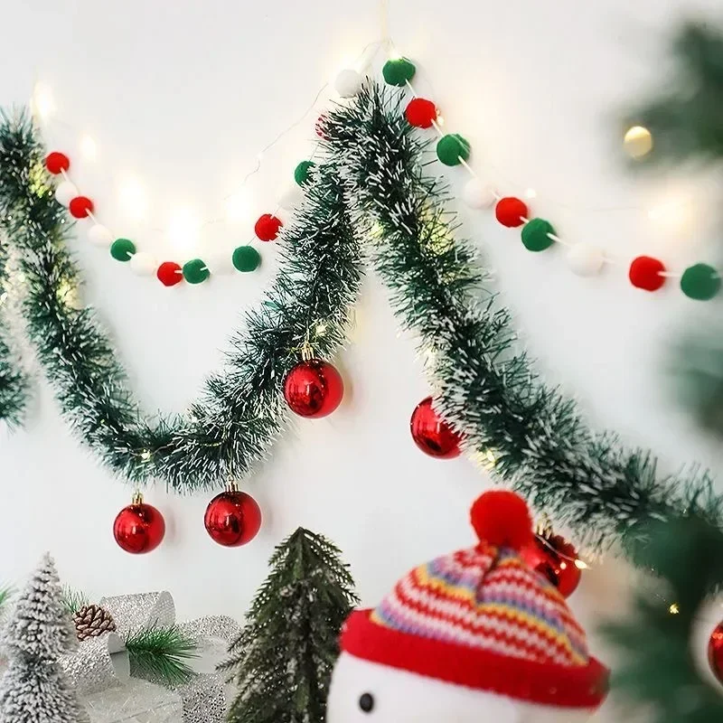 크리스마스 테슬 리본 스트립 글리터 가랜드 리스 크리스 - Tinsel Garland Decoration 리뷰 및 가격
