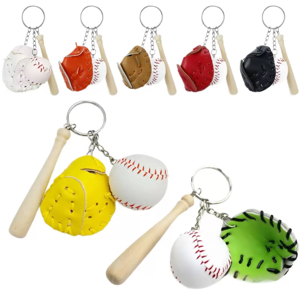 2CM 야구 키체인 3종 세트 스포츠 볼 펜던트 패션  - Ornament Ball Set 리뷰 및 가격