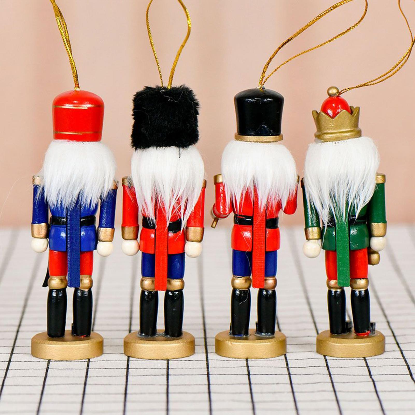 호두까기 인형 크리스마스 장식품 나무 호두까기 인형 4 - Nutcracker Figurine 리뷰 및 가격