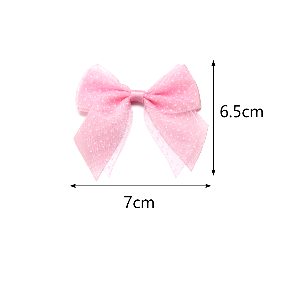 10 개/몫 새틴 리본 활 인쇄 도트 활 DIY 의류  - Ribbon Bow Gift 리뷰 및 가격
