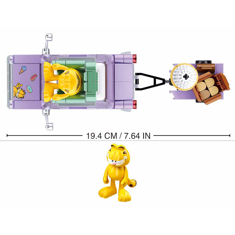 2024 SLUBAN 가필드 쇼 빌딩 블록 모델 클래식 - Lego Set Creator 리뷰 및 가격