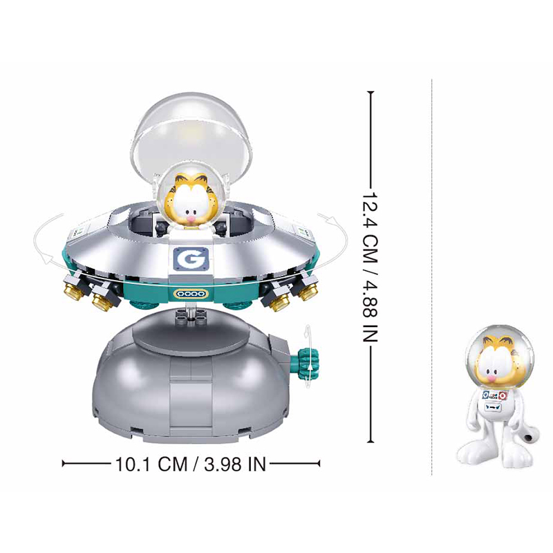 2024 SLUBAN 가필드 쇼 빌딩 블록 모델 클래식 - Lego Set Creator 리뷰 및 가격