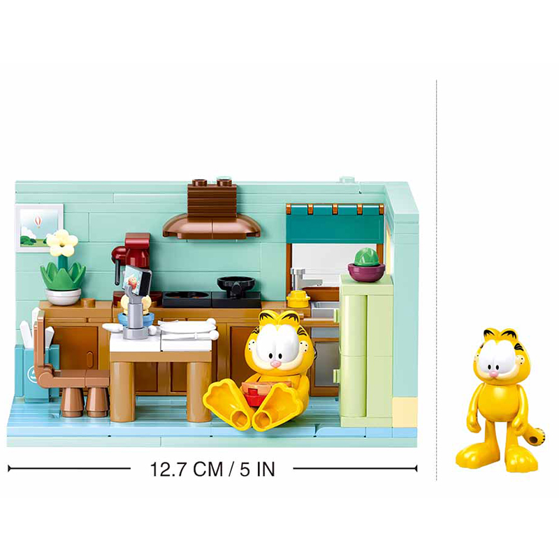 2024 SLUBAN 가필드 쇼 빌딩 블록 모델 클래식 - Lego Set Creator 리뷰 및 가격