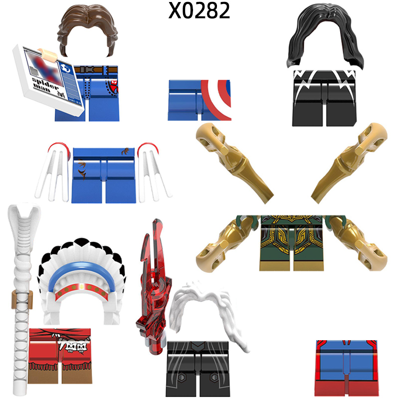 액션 피규어 방패 지팡이 무기 다리 헤어 모델 블록,  - Lego Set Creator 리뷰 및 가격