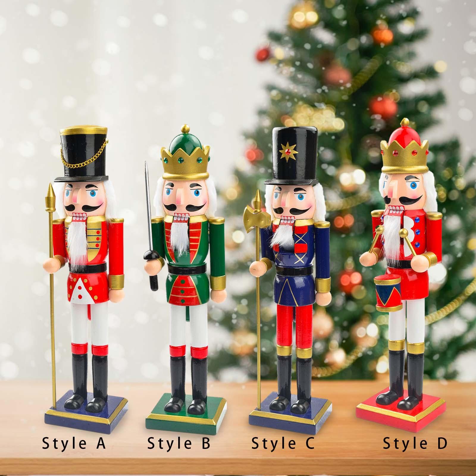 25cm 나무 크리스마스 호두까기 인형 집들이 파티 장 - Nutcracker Figurine 리뷰 및 가격