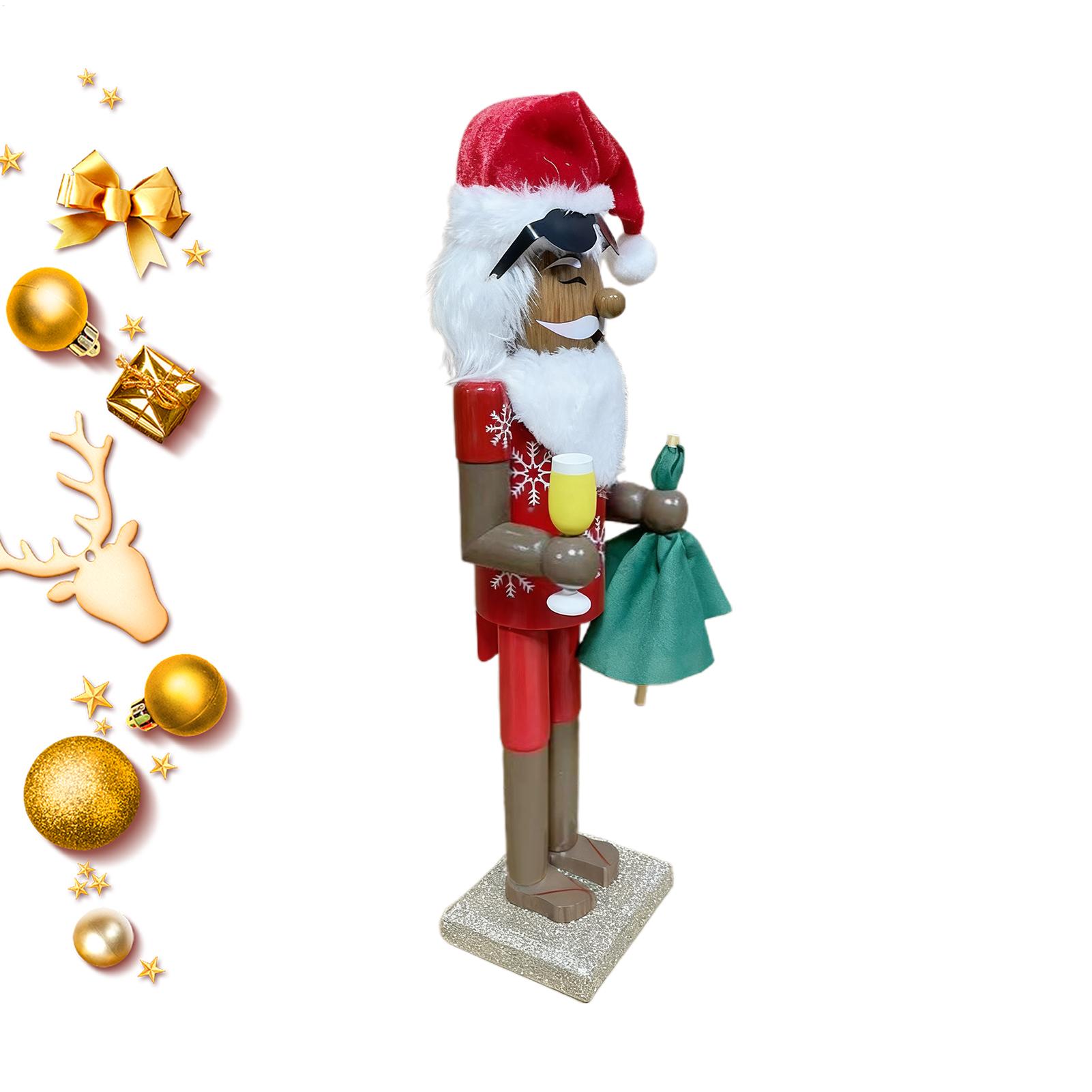 너트 크래커 장식 크리스마스 아프리카 산타 전통 너트  - Nutcracker Figurine 리뷰 및 가격