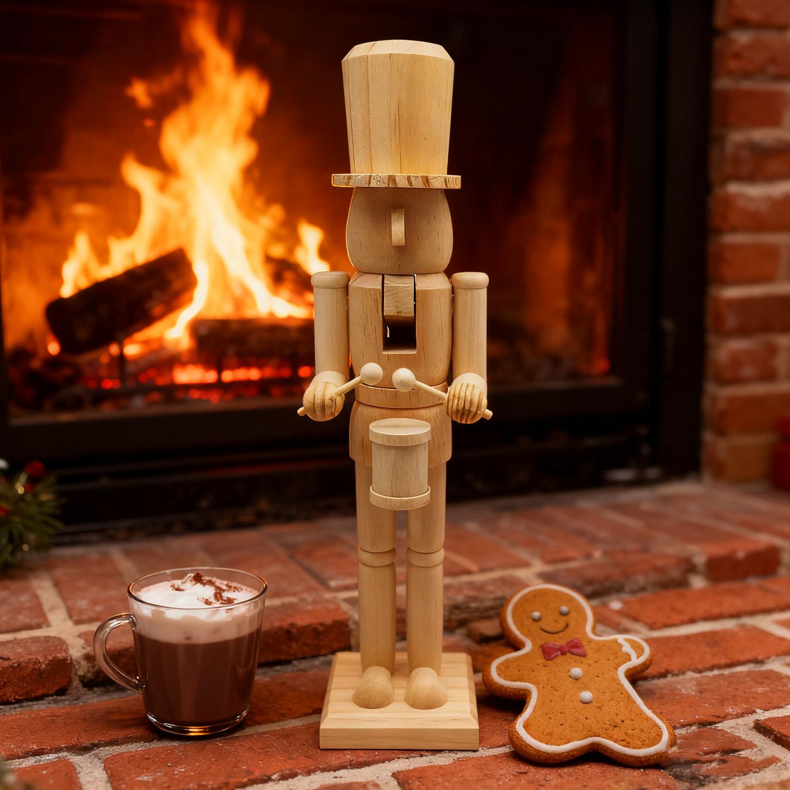 너트크래커 장식 38cm 나무 축제 장식품 크리스마스  - Nutcracker Figurine 리뷰 및 가격