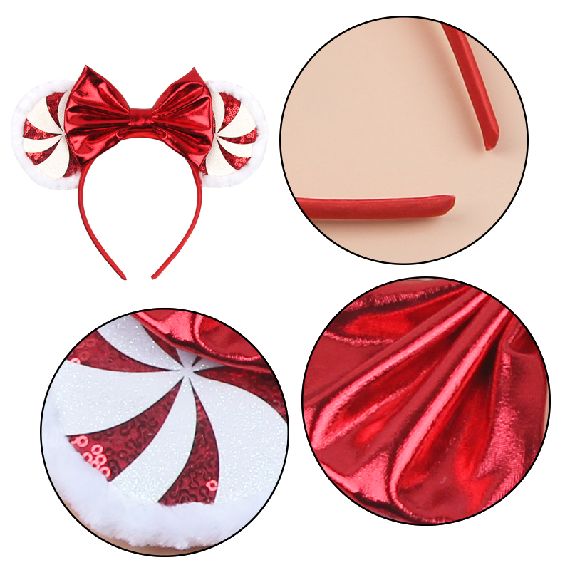 2026 미키 마우스 귀 머리띠 크리스마스 눈송이 축제 - Ribbon Bow Gift 리뷰 및 가격