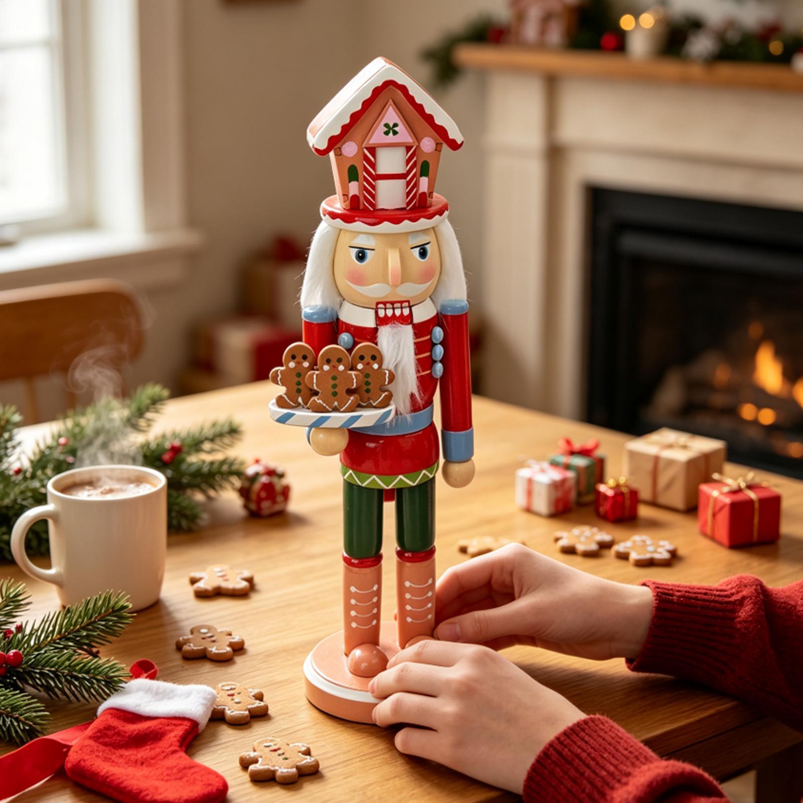 넛 크래커 크리스마스 장식 15인치 나무 피규어 모델  - Nutcracker Figurine 리뷰 및 가격