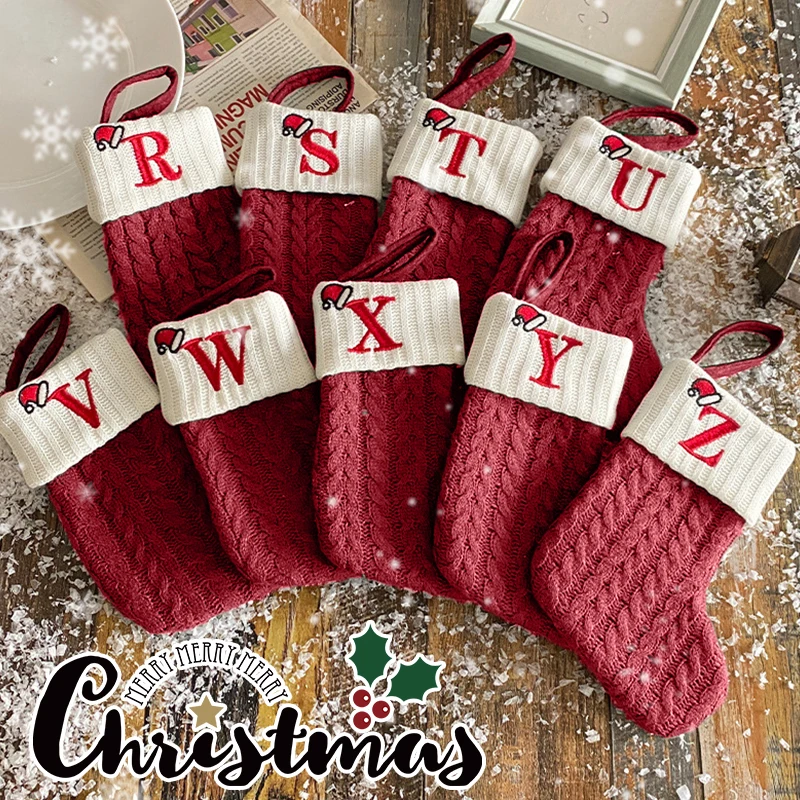 2025년 크리스마스 장식 데코레이션 레터 크리스마스  - Christmas Stocking Hanging 리뷰 및 가격