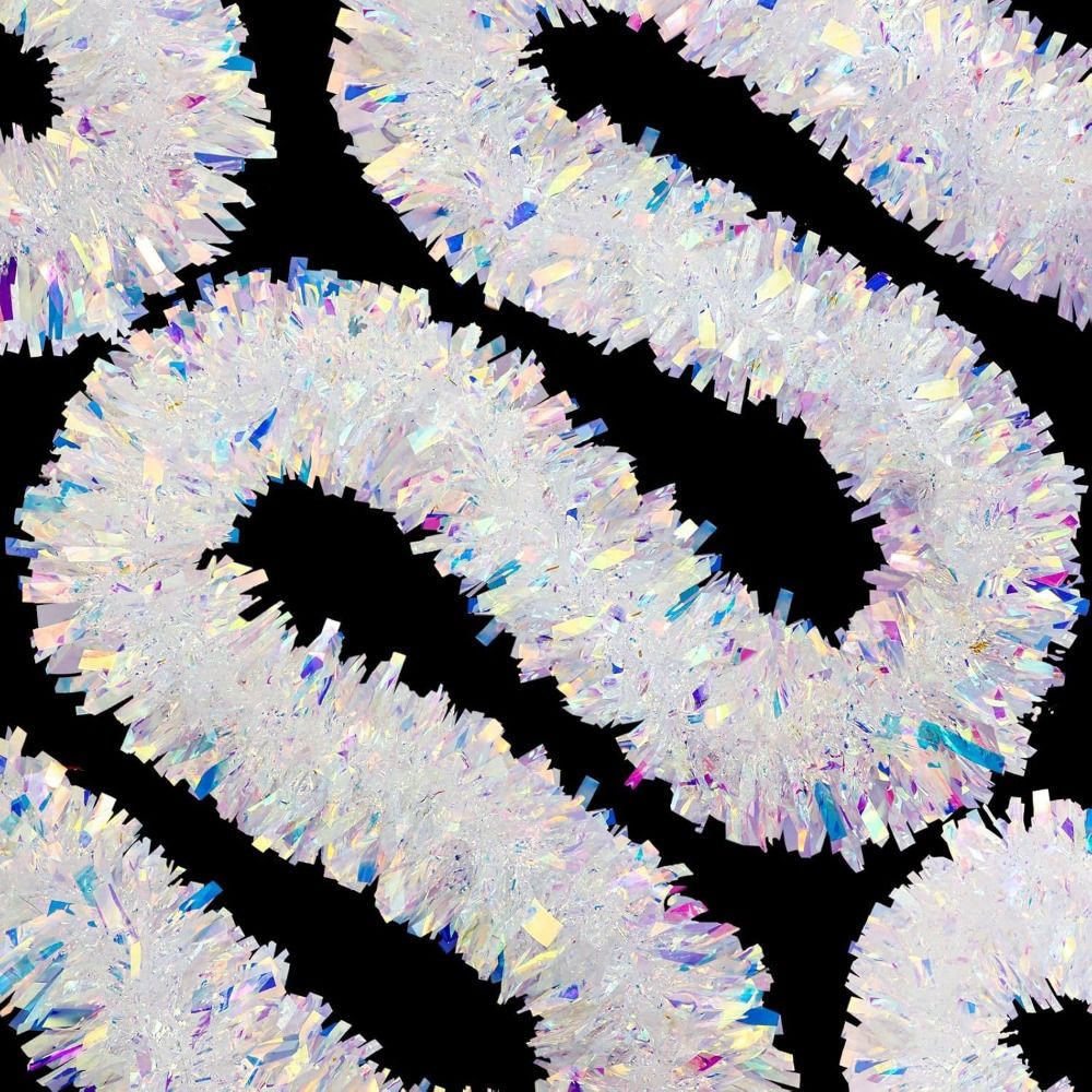 2M/9CM 크리스마스 장식 스트립 컬러풀 스트립 DI - Tinsel Garland Decoration 리뷰 및 가격