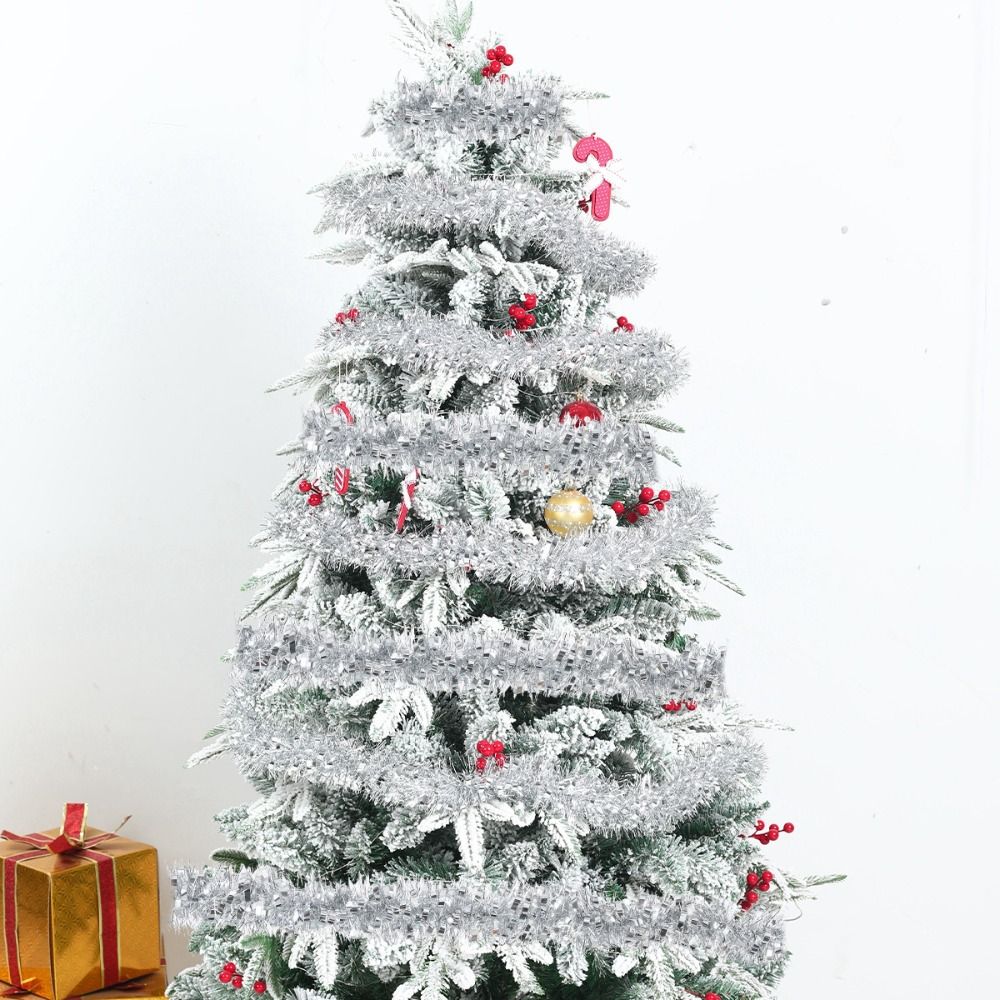 2M/9CM 크리스마스 장식 스트립 컬러풀 스트립 DI - Tinsel Garland Decoration 리뷰 및 가격